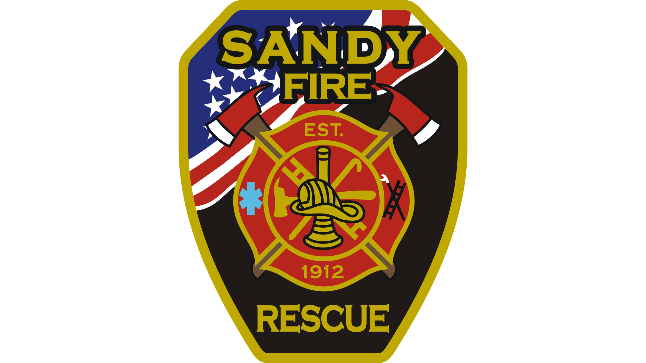 Sandy Fire Logo - Contract for Service