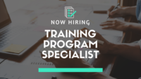 Hiring Training Program Specialist