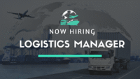 Hiring: Logistics Manager